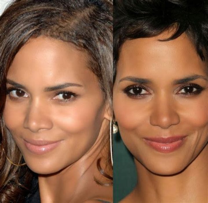 Halle Berry Nose Job Plastic Surgery Before and After
