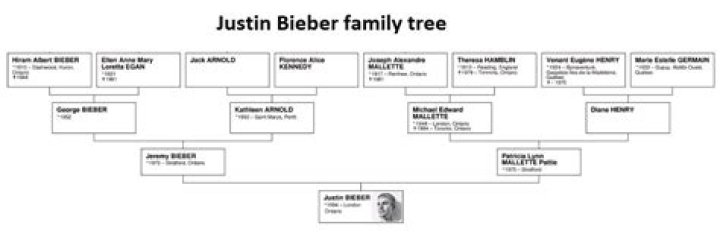 Justin Bieber Family Tree Father, Mother Name Pictures