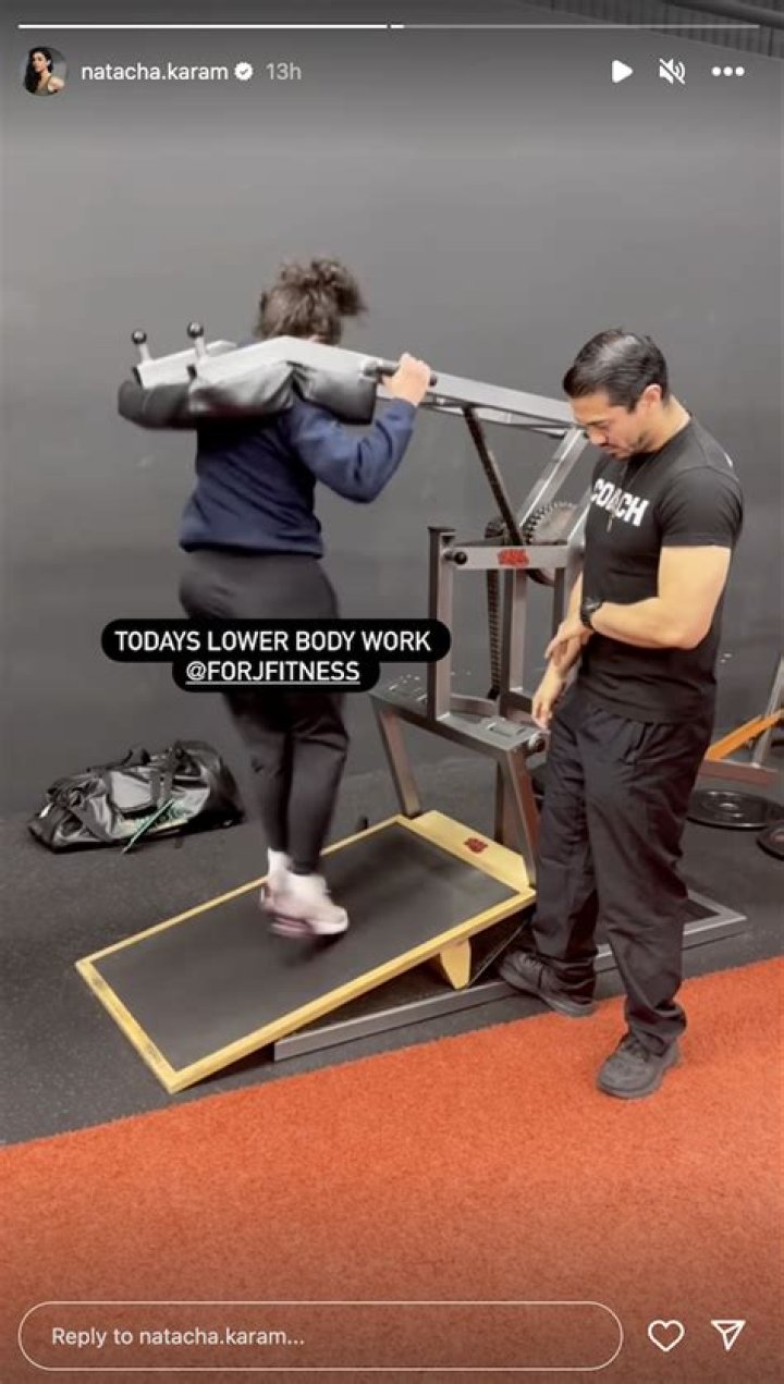 Lone Star's Natacha Karam in Workout Gear Shares New Lower Body Workout