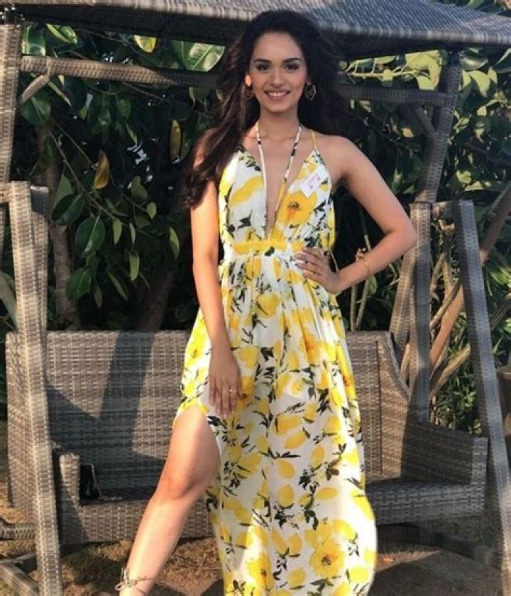 Manushi Chhillar Body Measurements Height Weight Age Bra Size Family Wiki